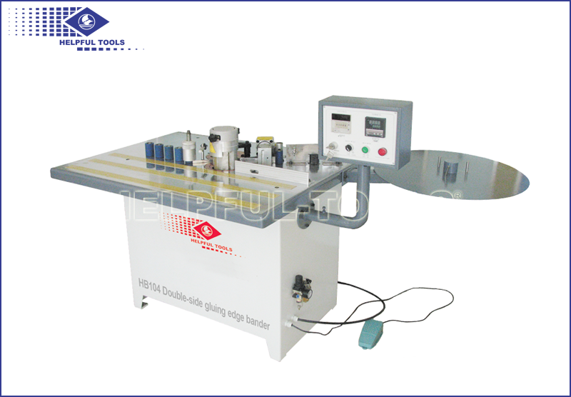 HB104 Double-sides gluing edge bander   