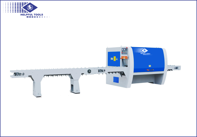 HS8100 Round log multi blade saw