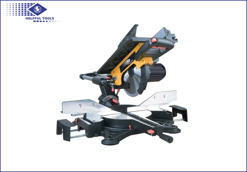 MD7230 12” Compound Sliding Miter Saw with upper table (carbon brush Motor)