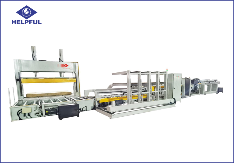  HPL laminating &coldpress production line HGFC1325-C